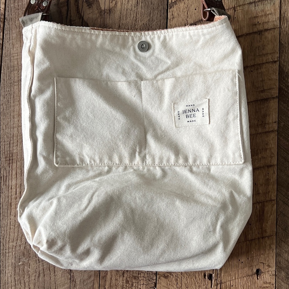 Jenna Bee Mudcloth Bag Tote Crossbody - Picture 6 of 7